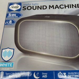 SEALY, NIGHT LIGHT, SOUND MACHINE, NEW